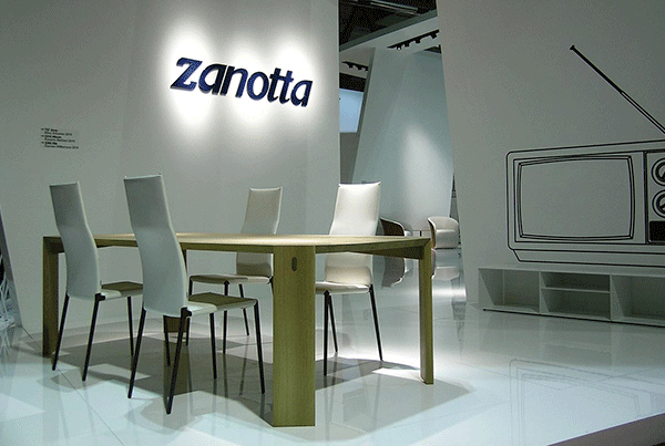 Zanotta stand Salone del Mobile 2010